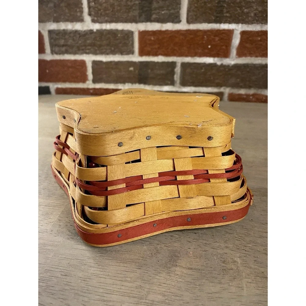 Longaberger 2001‎ Shining Star Basket Set With Wrought Iron Stand
